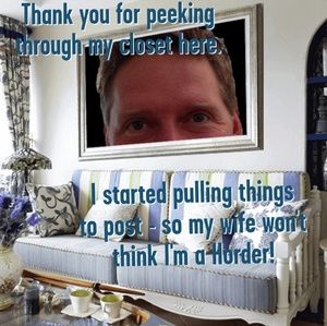 Pulling from the Closets & Drawers